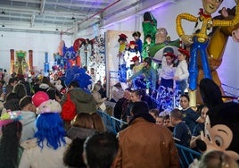 Una Cabalgata de Reyes distinta en la Nave de Ejidomar, en imágenes