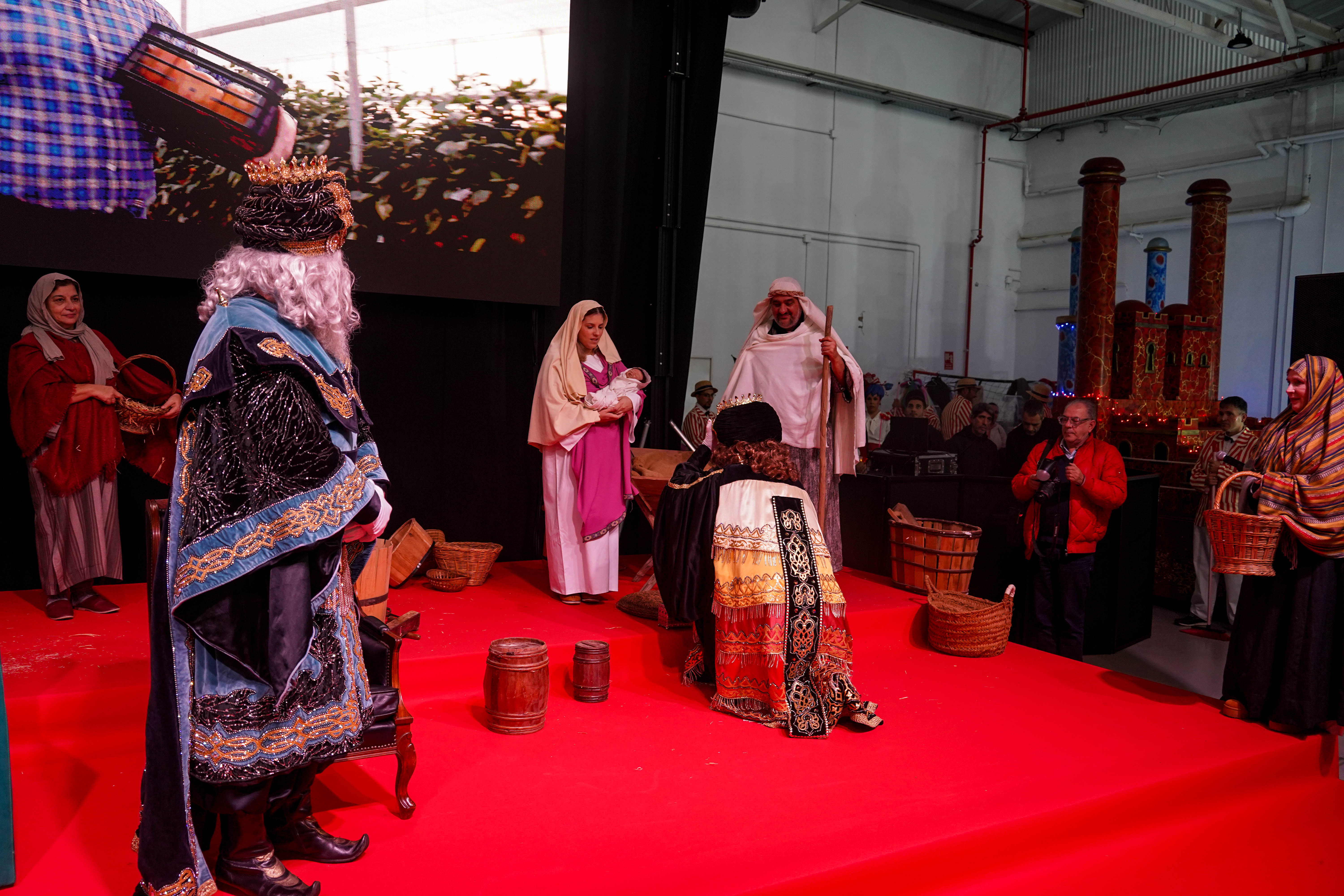 Una Cabalgata de Reyes distinta en la Nave de Ejidomar, en imágenes