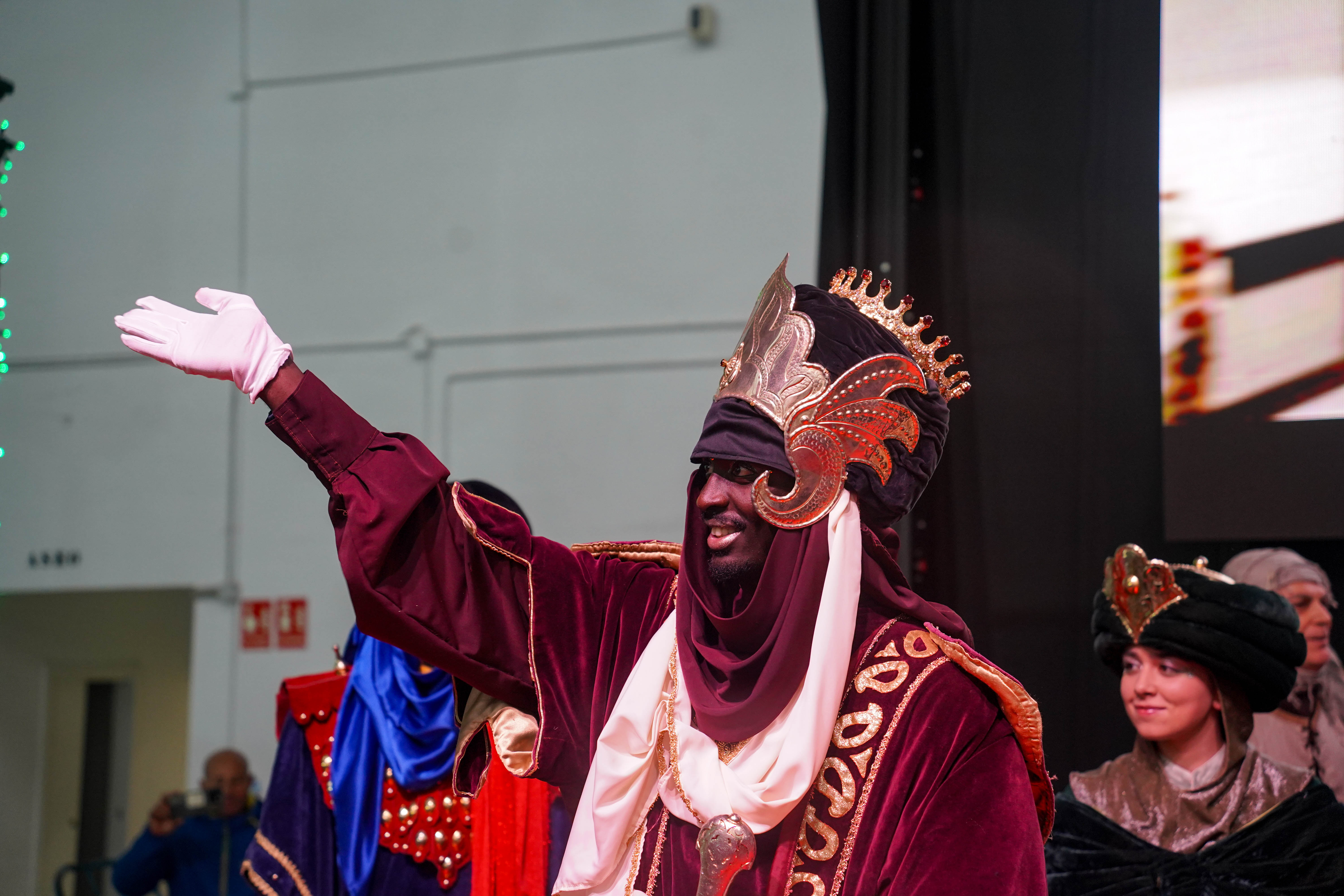 Una Cabalgata de Reyes distinta en la Nave de Ejidomar, en imágenes