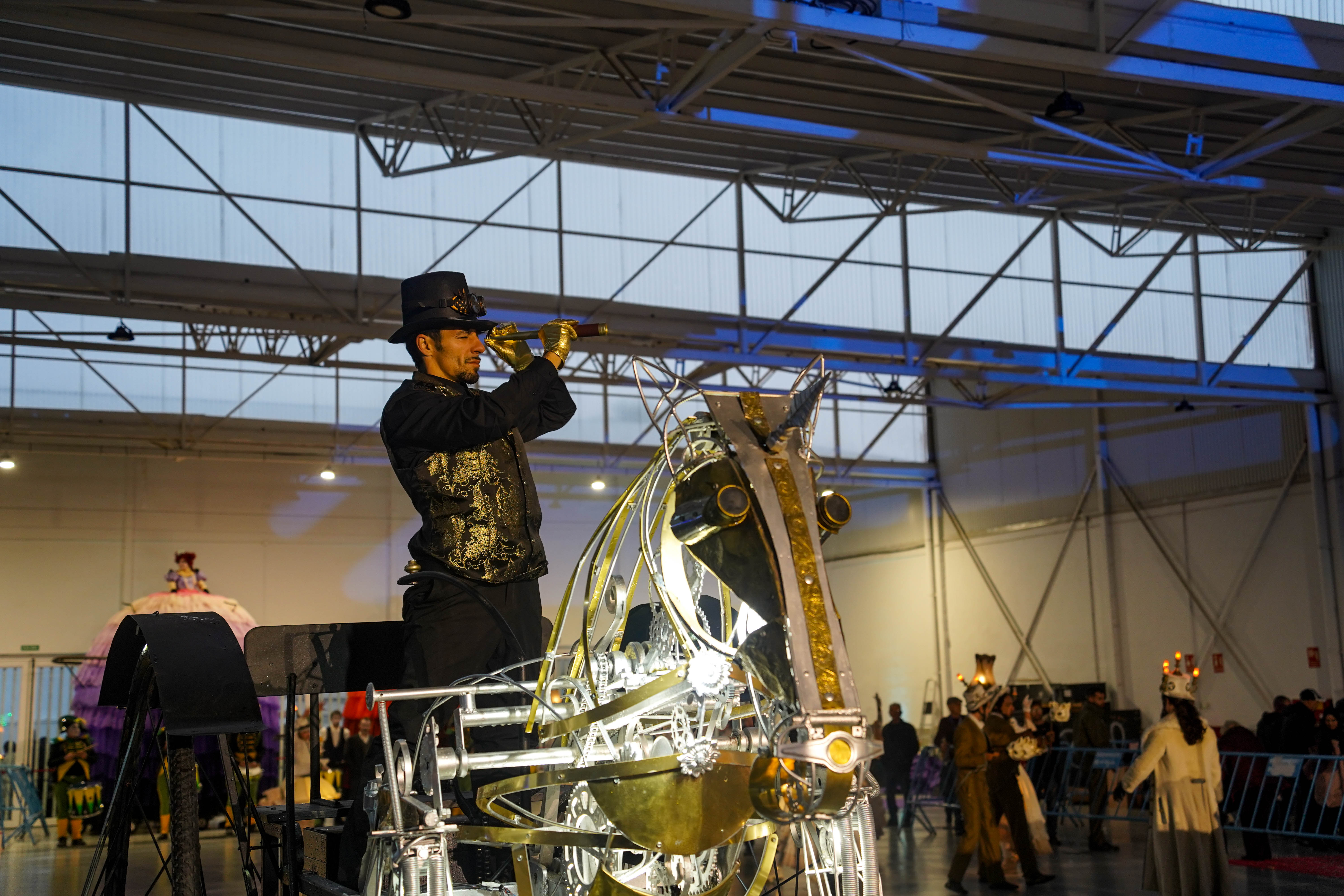 Una Cabalgata de Reyes distinta en la Nave de Ejidomar, en imágenes