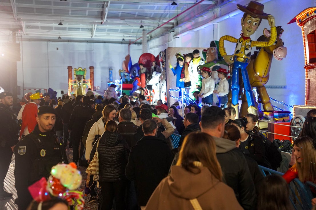 Una Cabalgata de Reyes distinta en la Nave de Ejidomar, en imágenes