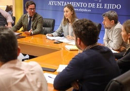 Junta de Gobierno celebrada en el Ayuntamiento de El Ejido.