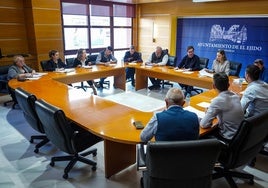 La Junta de Gobierno se celebró la mañana del pasado jueves en el Ayuntamiento de El Ejido.