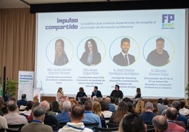 Uno de los momentos del encuentro educativo.