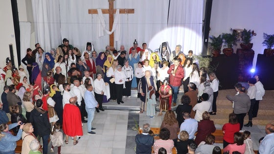 Santa María del Águila comparte su pasión por la Semana Santa con su tradicional Auto Sacramental