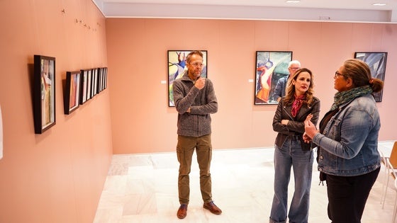 La artista Gesine Imhof expone sus obras 'Negación del horizonte' hasta el 14 de abril