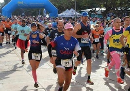 Una carrera popular en El Ejido.