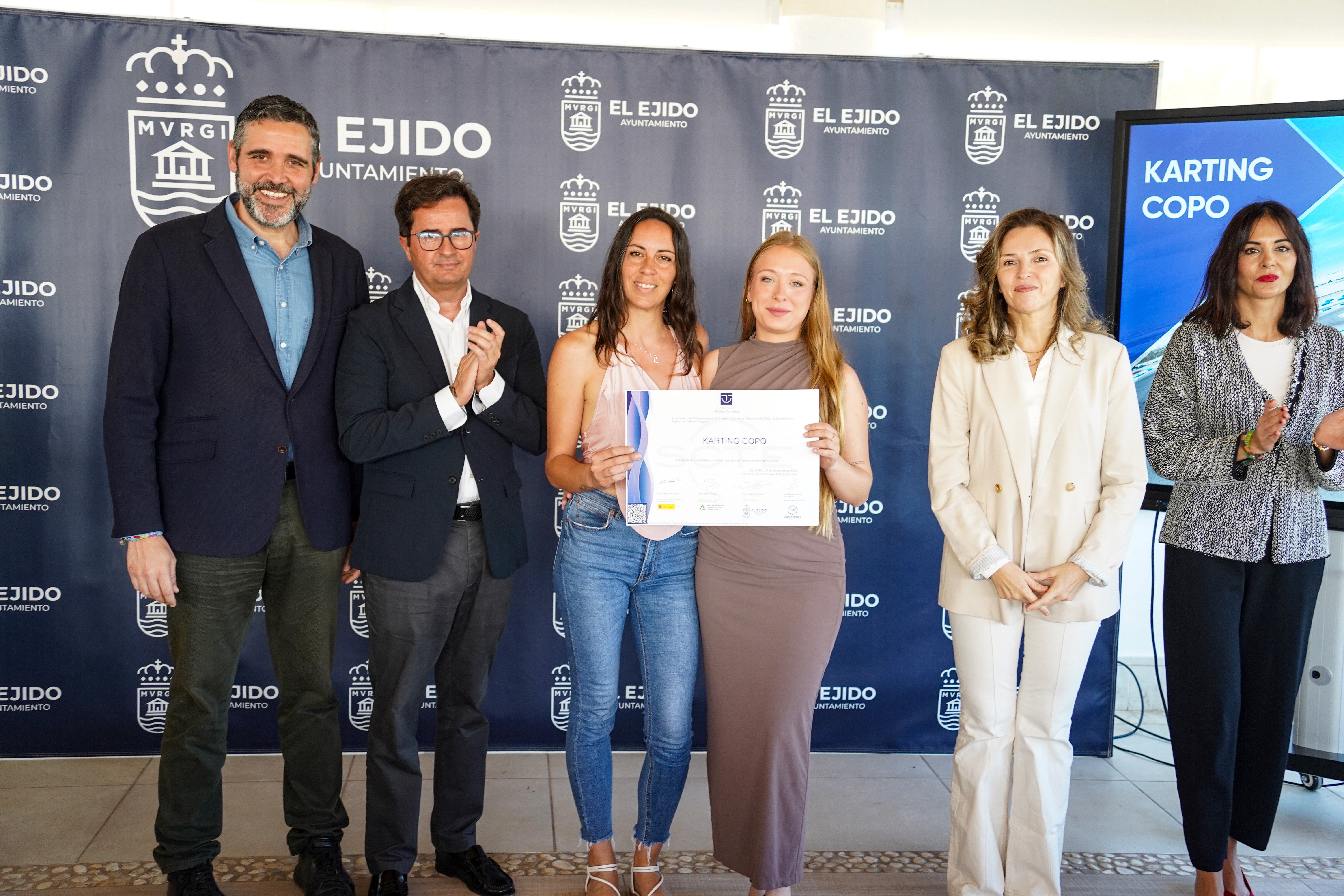 El Ejido entrega las distinciones SICTED, en imágenes