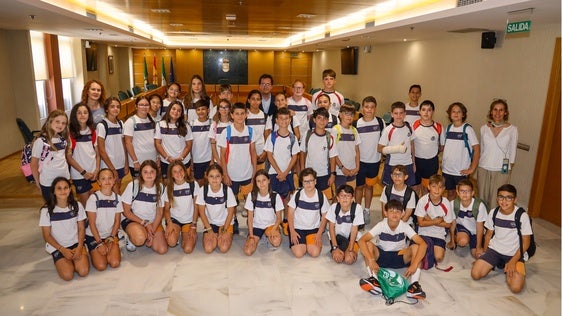 Alumnos del SEK Alborán aprenden sobre la gestión municipal en El Ejido
