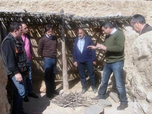 El área de Cultura inicia una ronda de visitas en Los Millares para recabar ideas para el yacimiento Ciavieja
