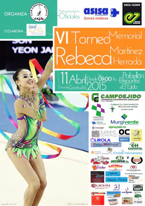 El Club de Gimnasia Rítmica celebra el IV Memorial Rebeca Martínez Herrada el sábado