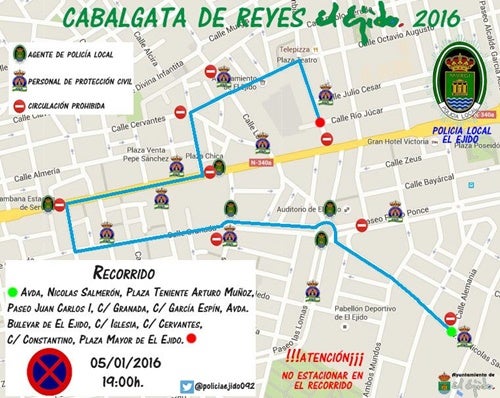 Más de mil figurantes darán vida a la Cabalgata de Reyes con nuevo recorrido