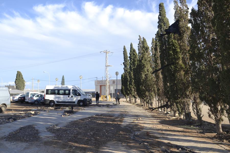 El encauzamiento de la Rambla de Aljibillos obliga a desviar el tráfico a partir de este miércoles en un tramo de la Carretera N-340