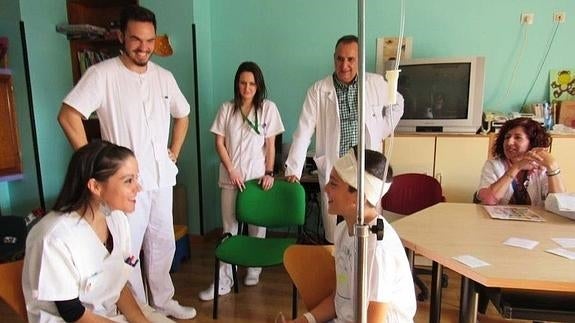 Un botiquín repleto de sonrisas, superación y juegos tradicionales para los más pequeños