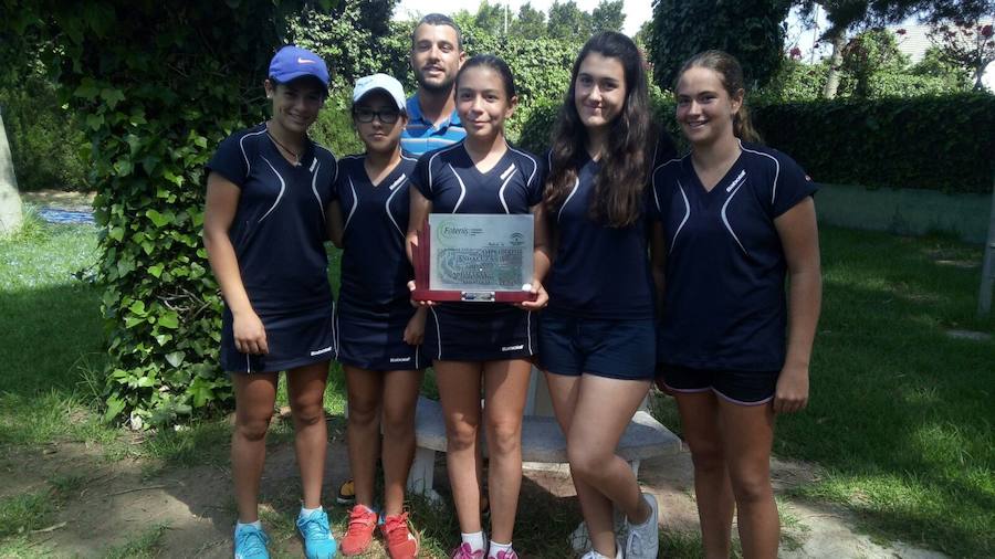 El Club de Tenis El Ejido se proclama campeón de Andalucía por equipos