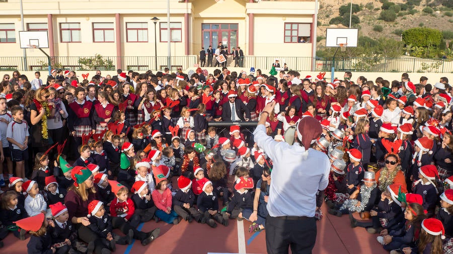 Una de las actividades realizadas por la comunidad escolar del Colegio SEK-Alborán, el pasado año. 