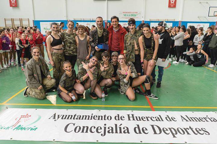 Las escuelas de baile moderno se hacen con el oro en el IV Campeonato de Coreografías de Huércal de Almería