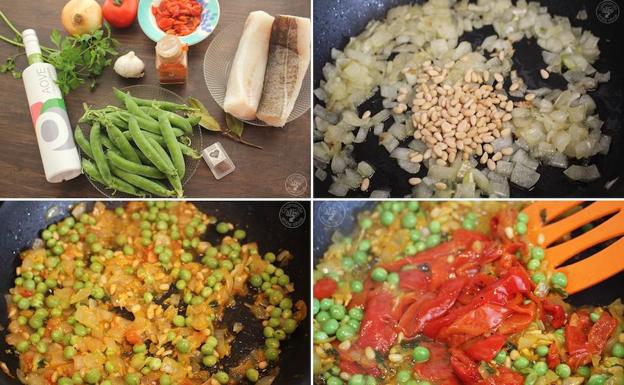 Receta paso a paso del Bacalao a la baezana 