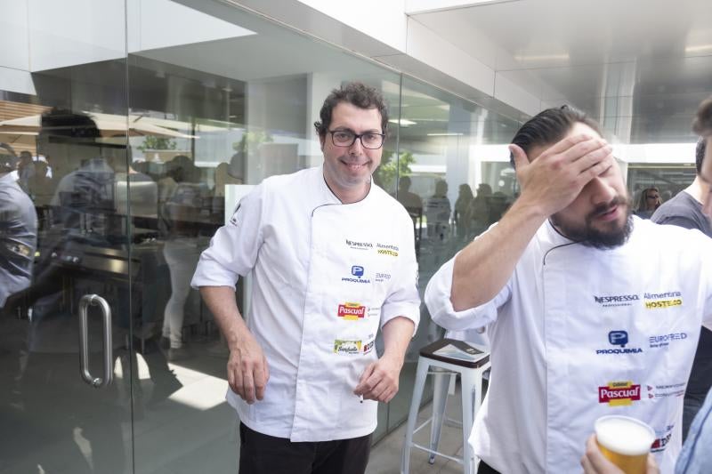 Marta Charro y Cundi Sánchez, dos claras vencedoras en esta jornada entre fogones.