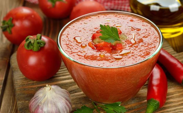 El gazpacho, la gran estrella del verano gastronómico. 
