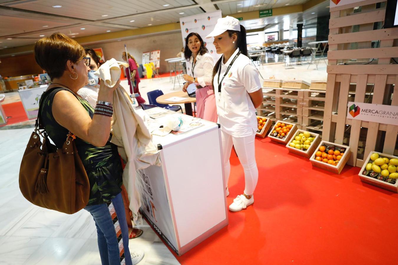 El Palacio de Congresos comienza a llenarse asistentes a Granada Gourmet