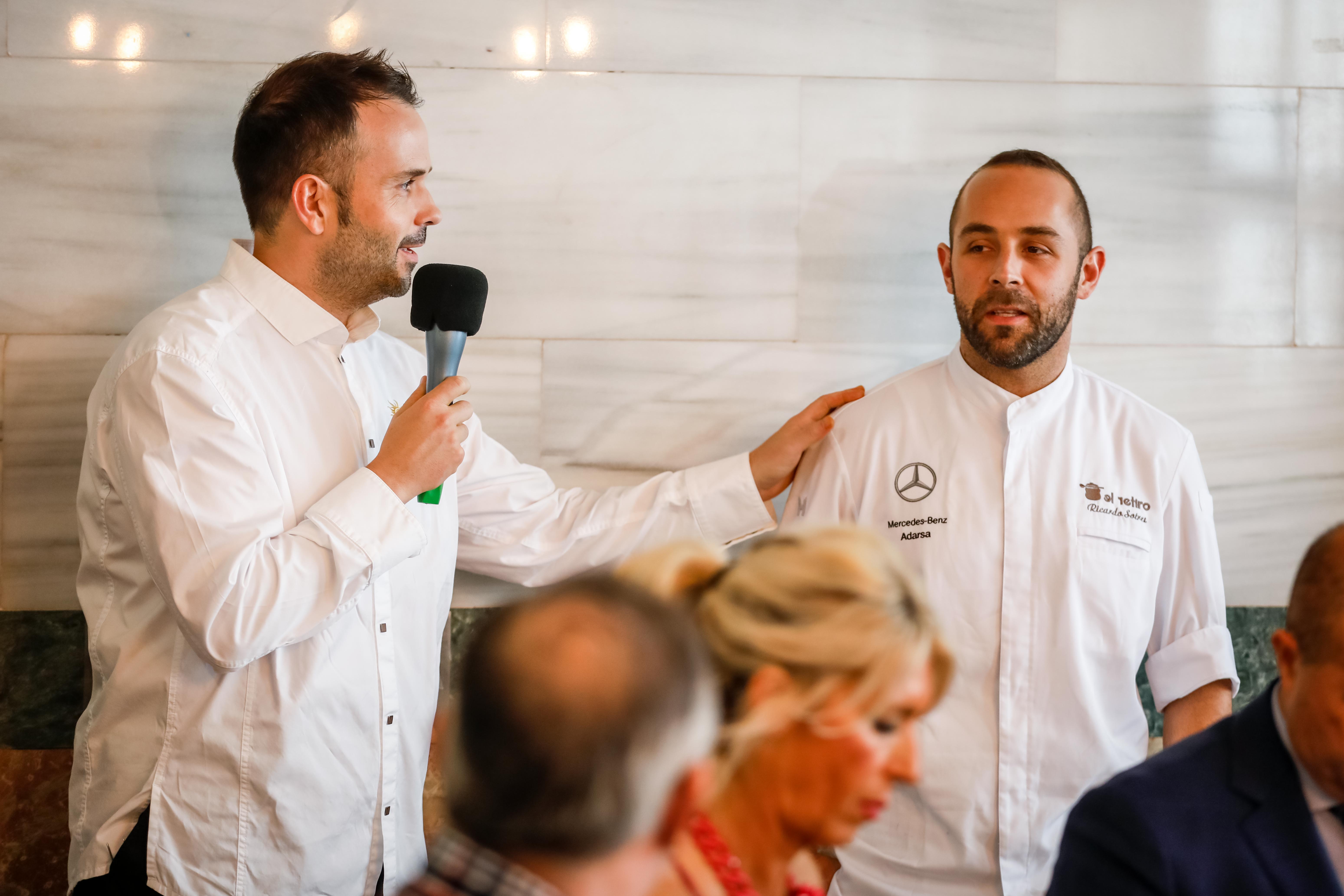 Ignacio Solana y Ricado González Sostres inauguran los Menús Michelín 