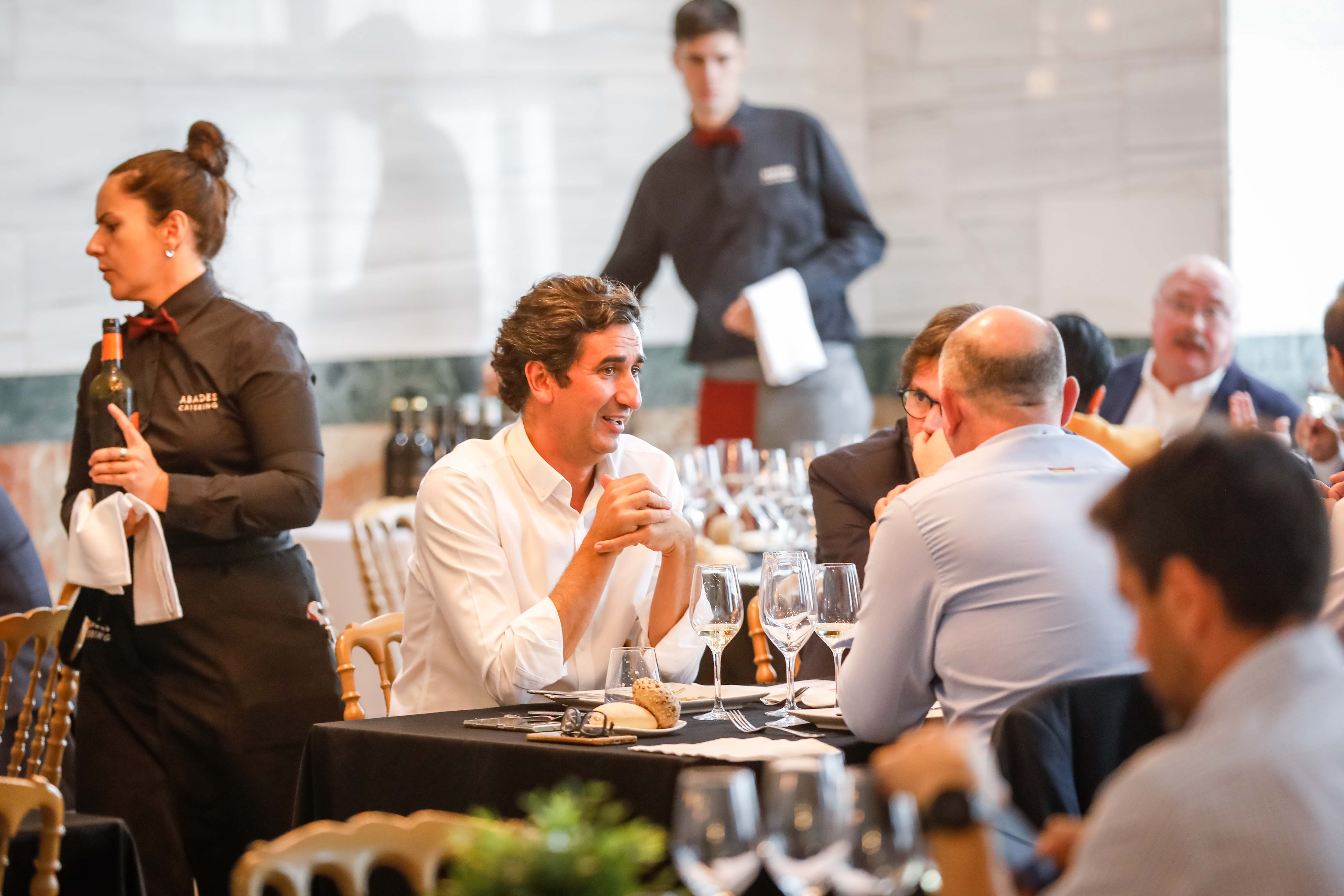 Ignacio Solana y Ricado González Sostres inauguran los Menús Michelín 