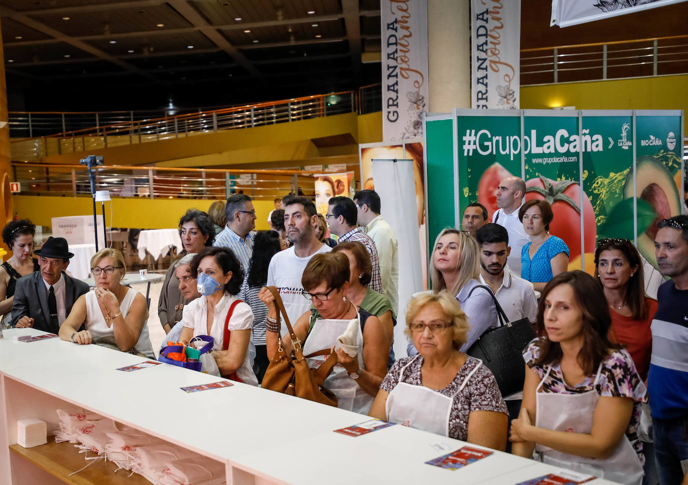 Los asistentes han podido disfrutar de varias catas durante la jornada del viernes