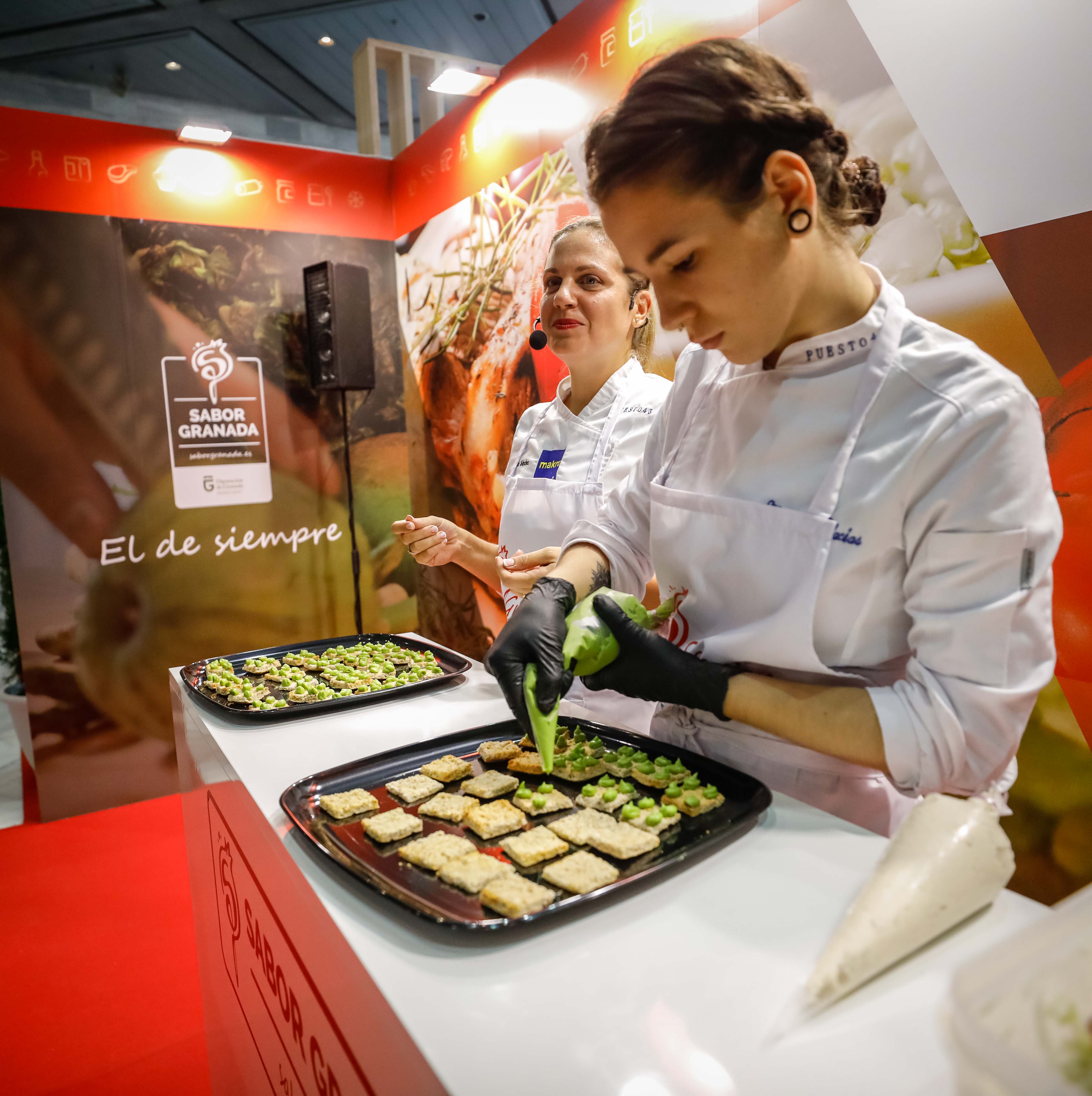 Showcooking del Puesto 43