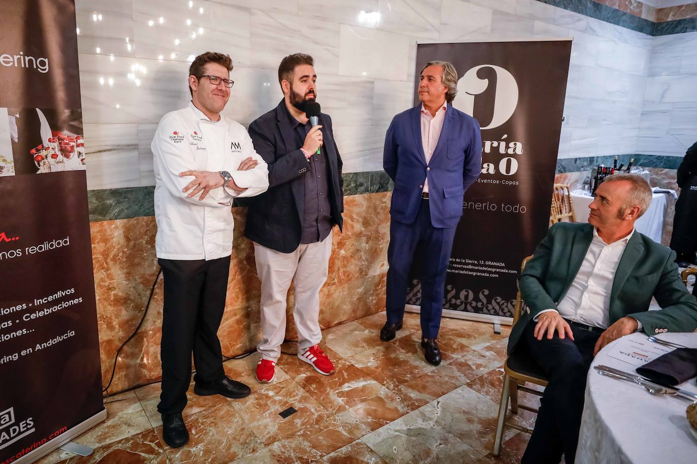 El chef apuesta por los productos del territorio, como muestra de la cocina fluvial