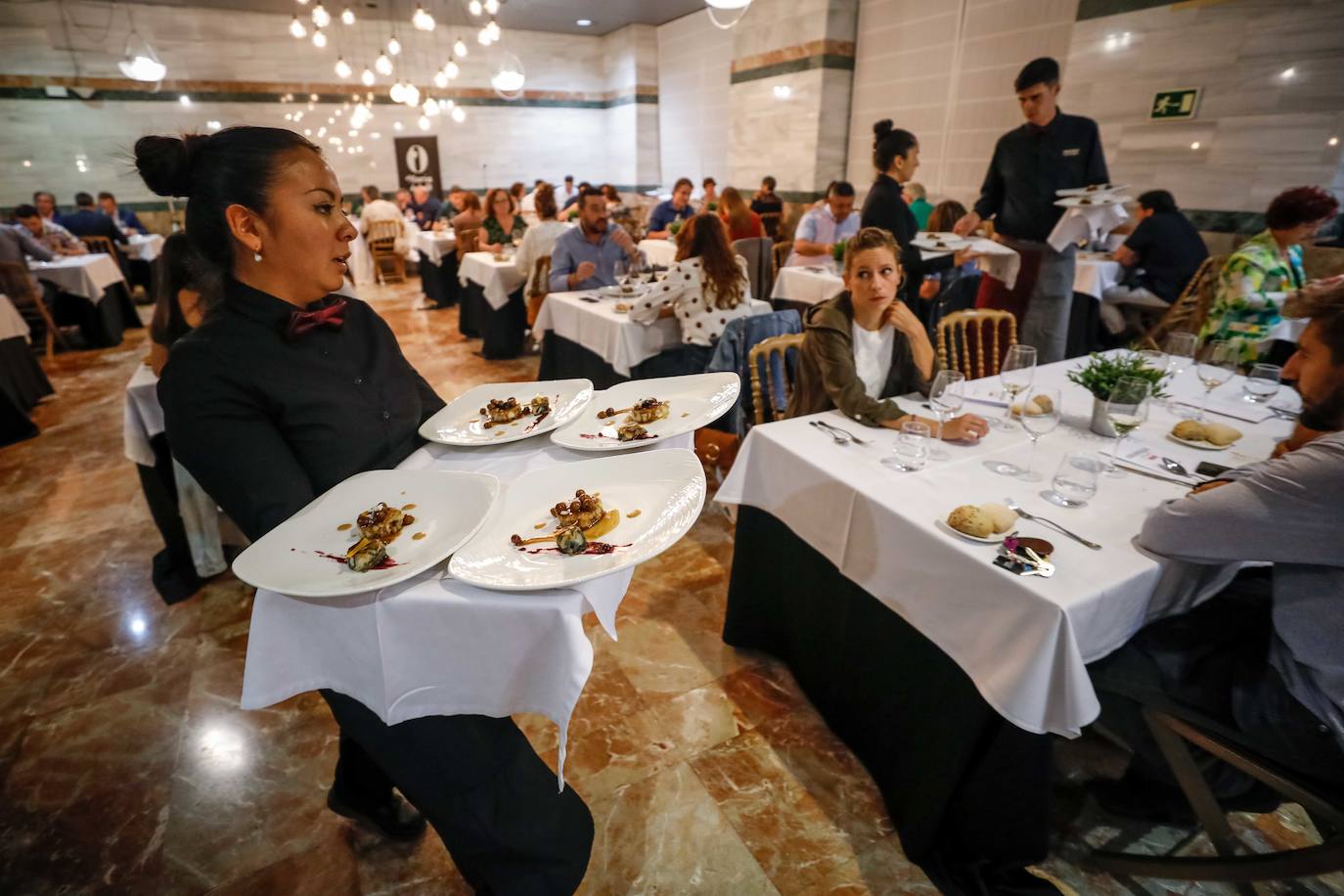 El chef apuesta por los productos del territorio, como muestra de la cocina fluvial