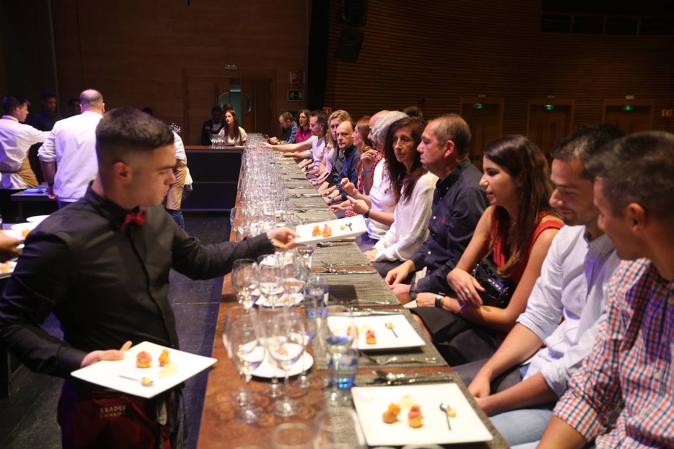 El chef apuesta por los productos del territorio, como muestra de la cocina fluvial