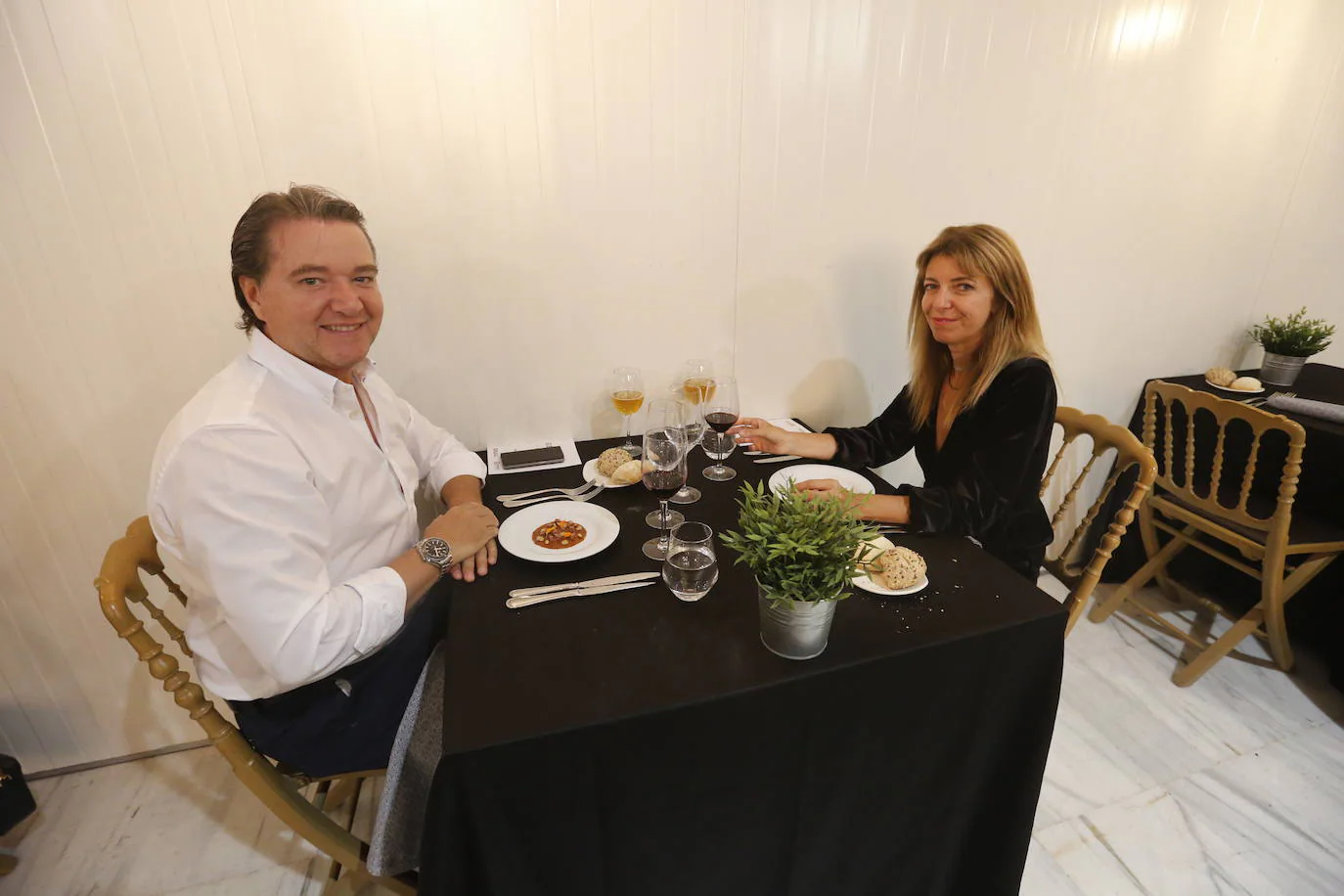 Con la ausencia de Yolanda León, Juanjo Pérez transportó a los comensales con su arriesgada forma de entender la cocina 