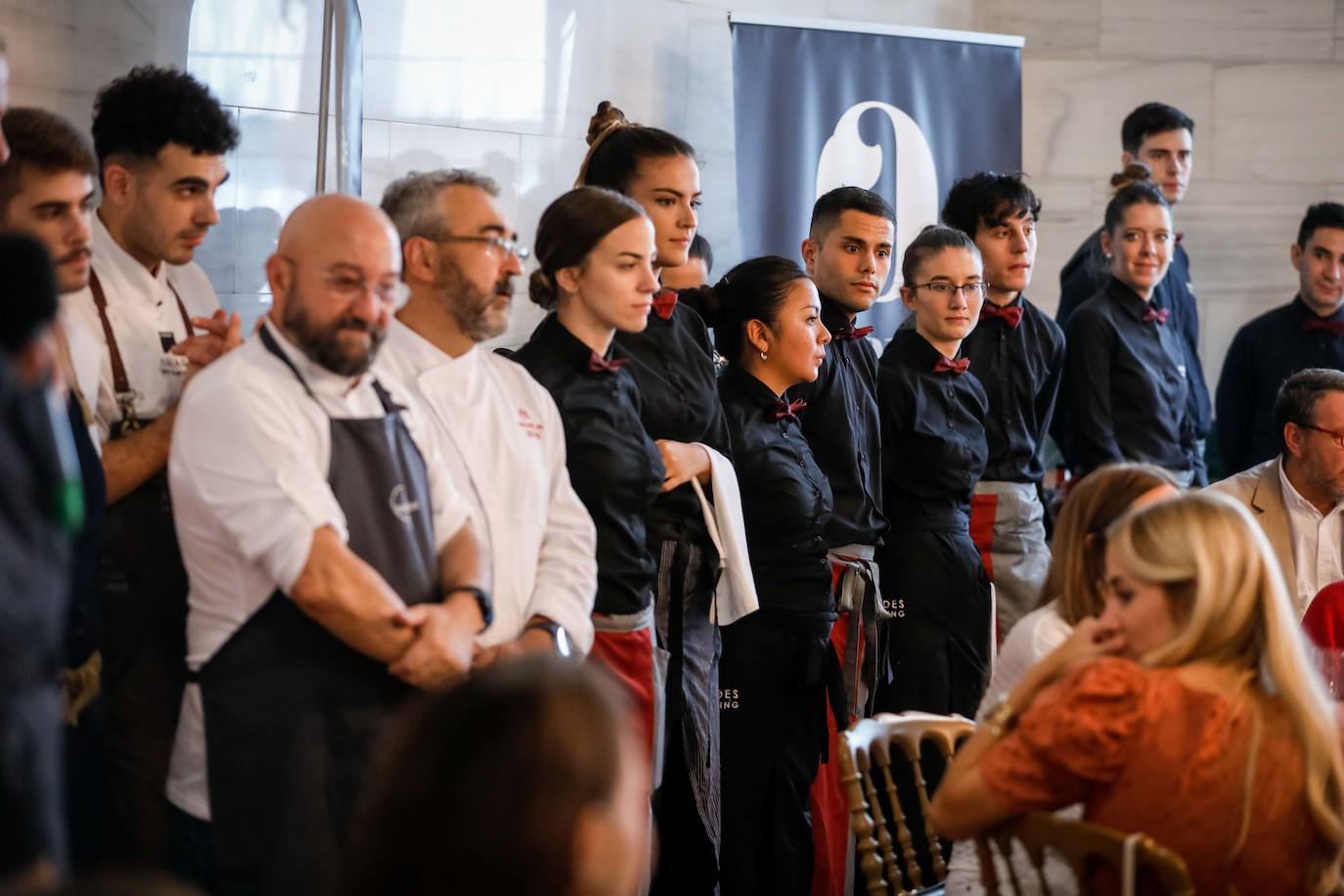 Carme Ruscalleda recibe el premio de Granada Gourmet, un congreso que se ha rendido a su cercanía y sencillez