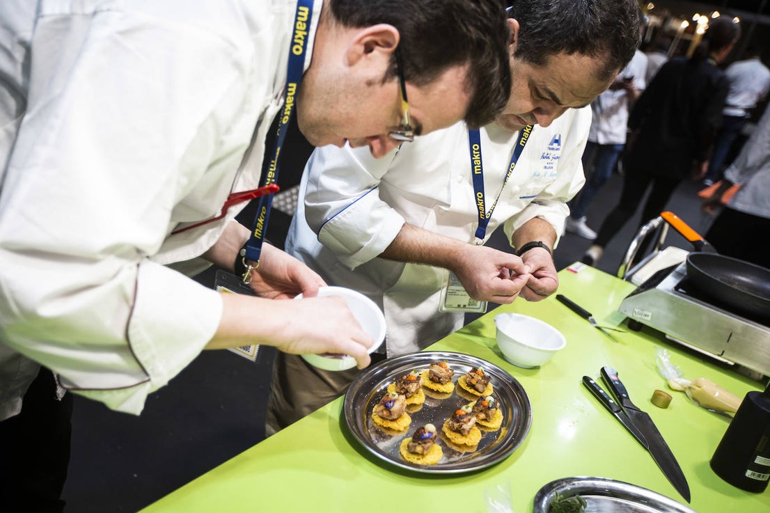 El chef granadino ha quedado segundo clasificado en el XVI Concurso Nacional de Tapas de Madrid Fusión 