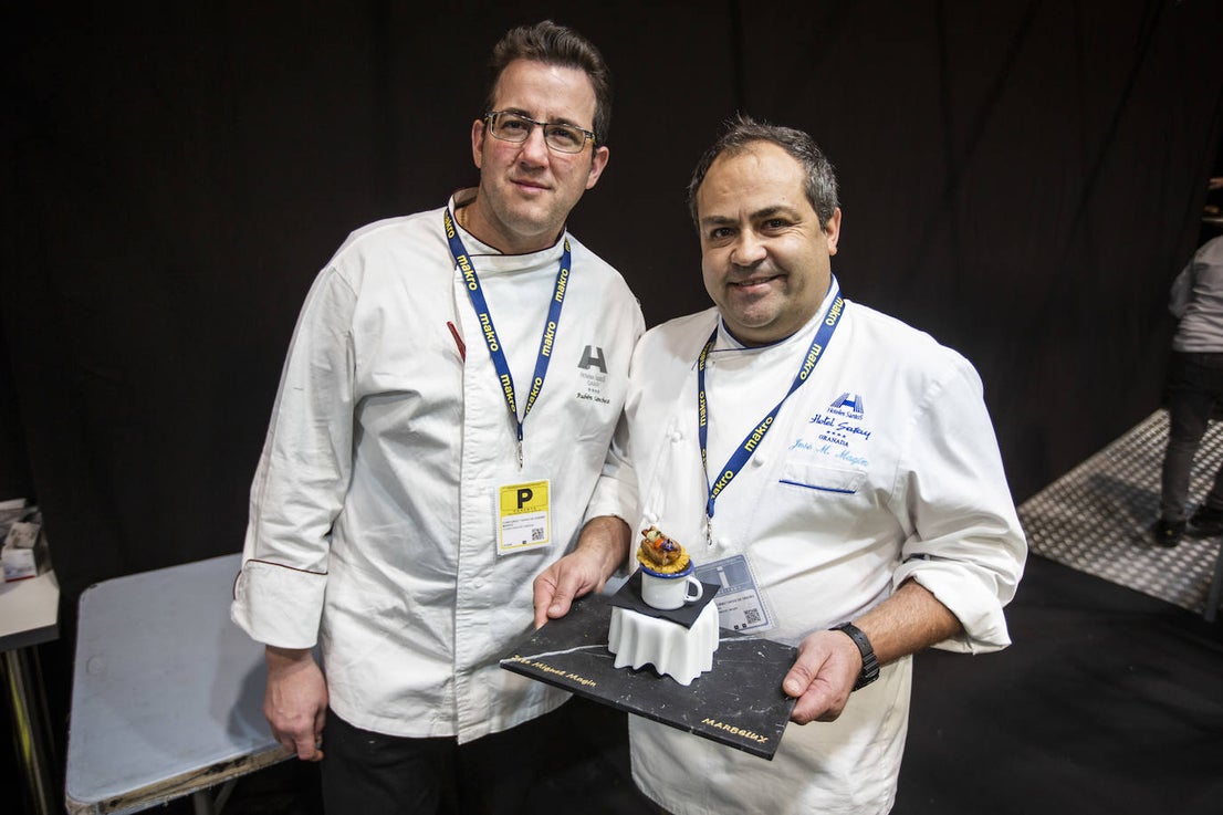 El chef granadino ha quedado segundo clasificado en el XVI Concurso Nacional de Tapas de Madrid Fusión 