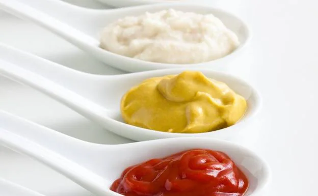 Diversos tipos de salsa que propone Álvaro Arriaga. 