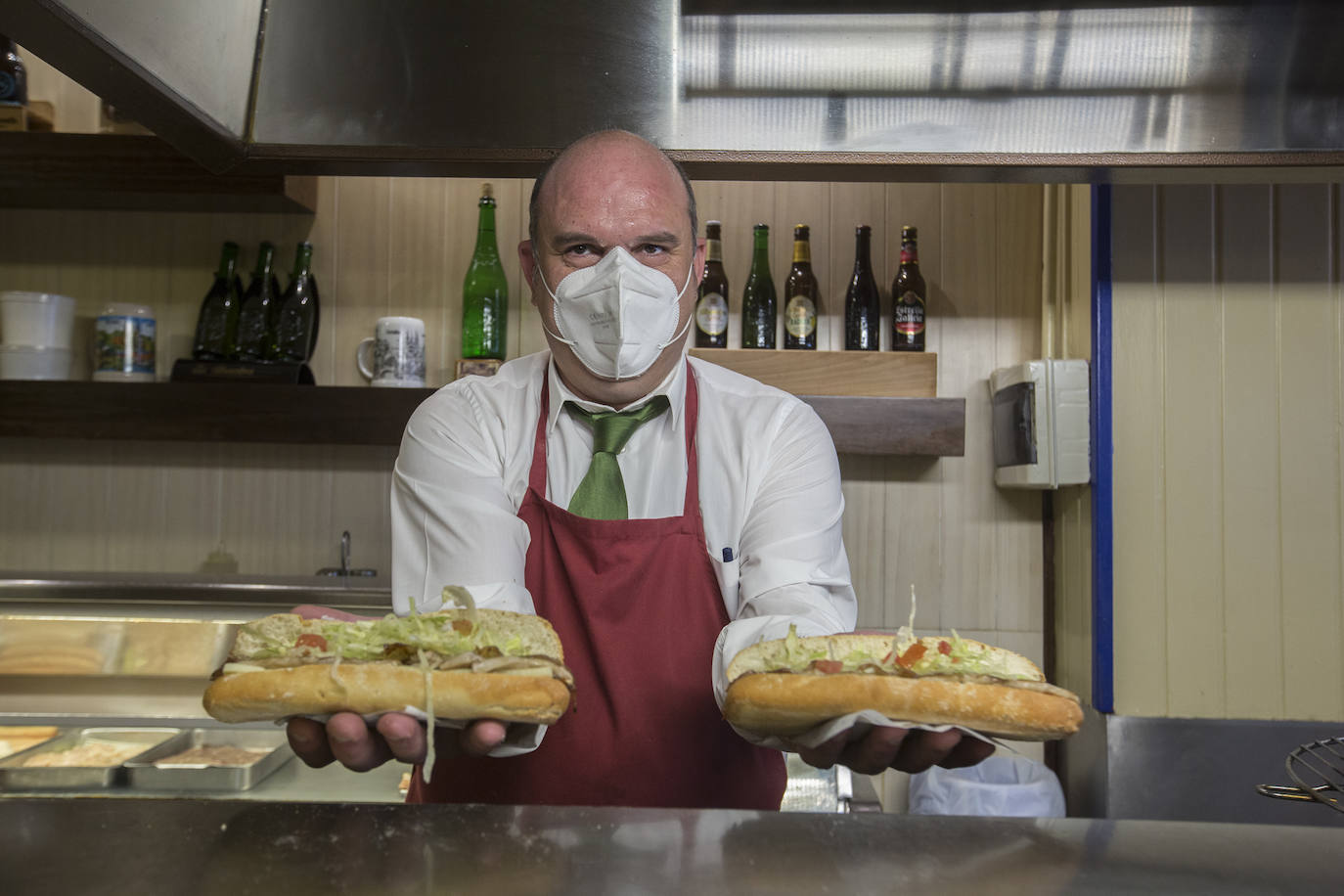 Frankfurt Bocanegra, un clásico que también prepara para llevar.