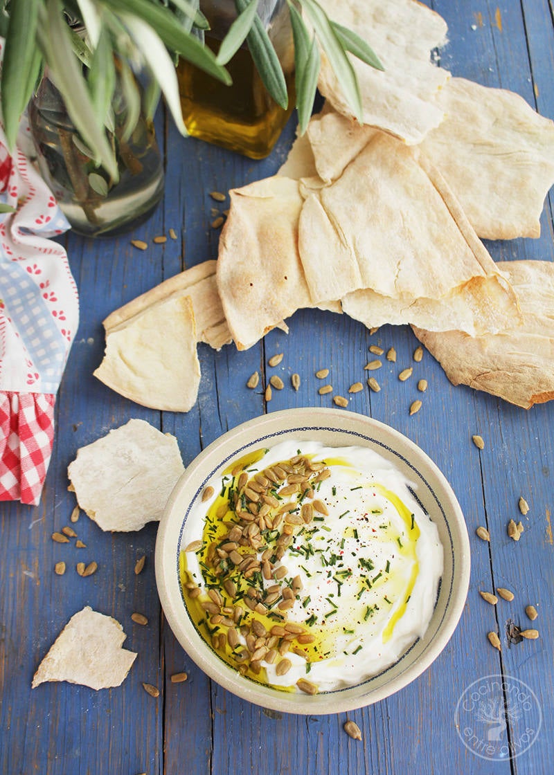 Labneh casero de yogur