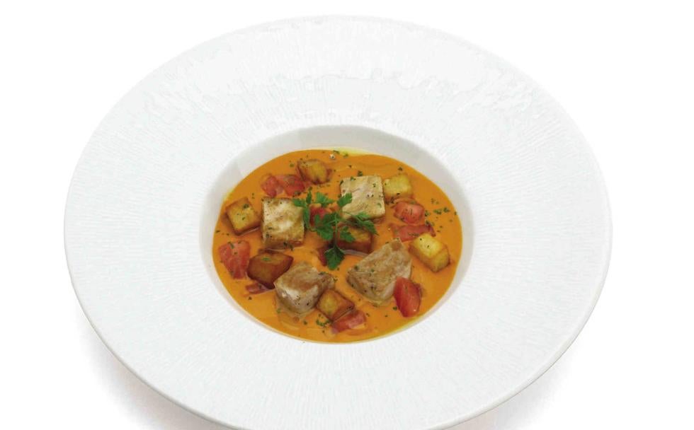 La receta de marmitako de Álvaro Arriaga