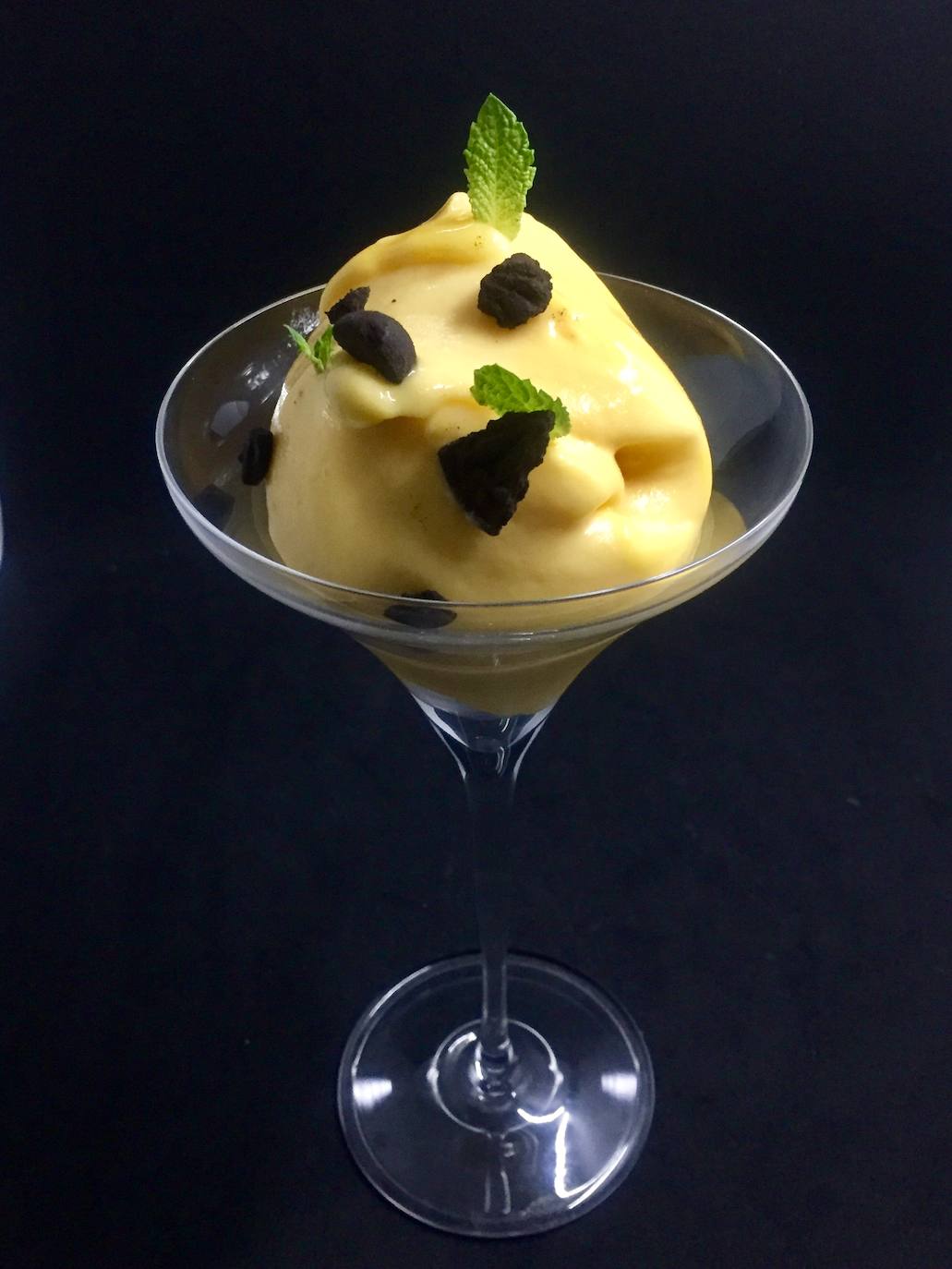 La receta de Marcos Pedraza: batido helado de melocotón