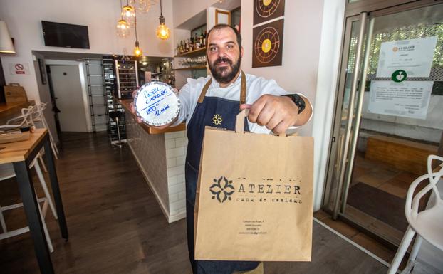 Imagen principal - La comida para llevar está de moda en Granada