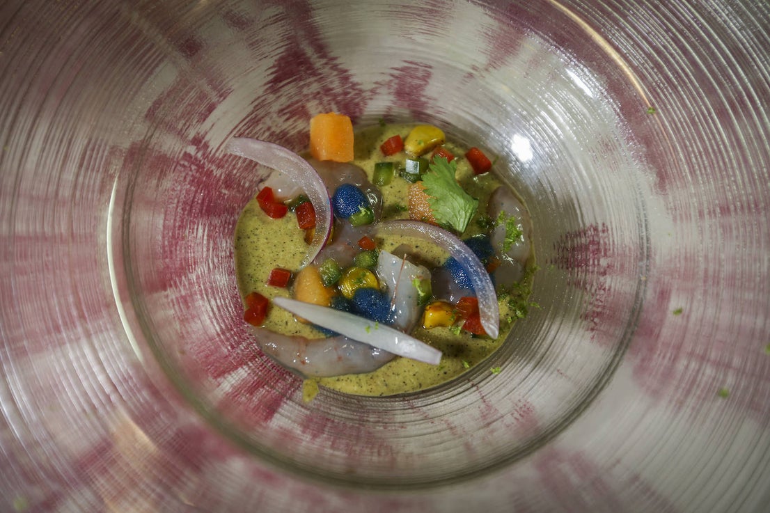 Fotos: El restaurante El Coso acoge un nuevo menú a cuatro manos con toda la sapiencia de la gastronomía murciona