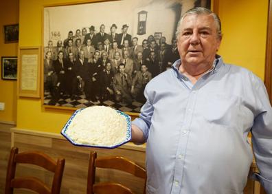 Imagen secundaria 1 - Arriba Aparicio Heredia en Cunini, con su famosa ensaladilla. Abajo, la innovadora ensaladilla rusa de Rosario Varela, y Leo, que muestra la de gambas de Bar Hoces. 