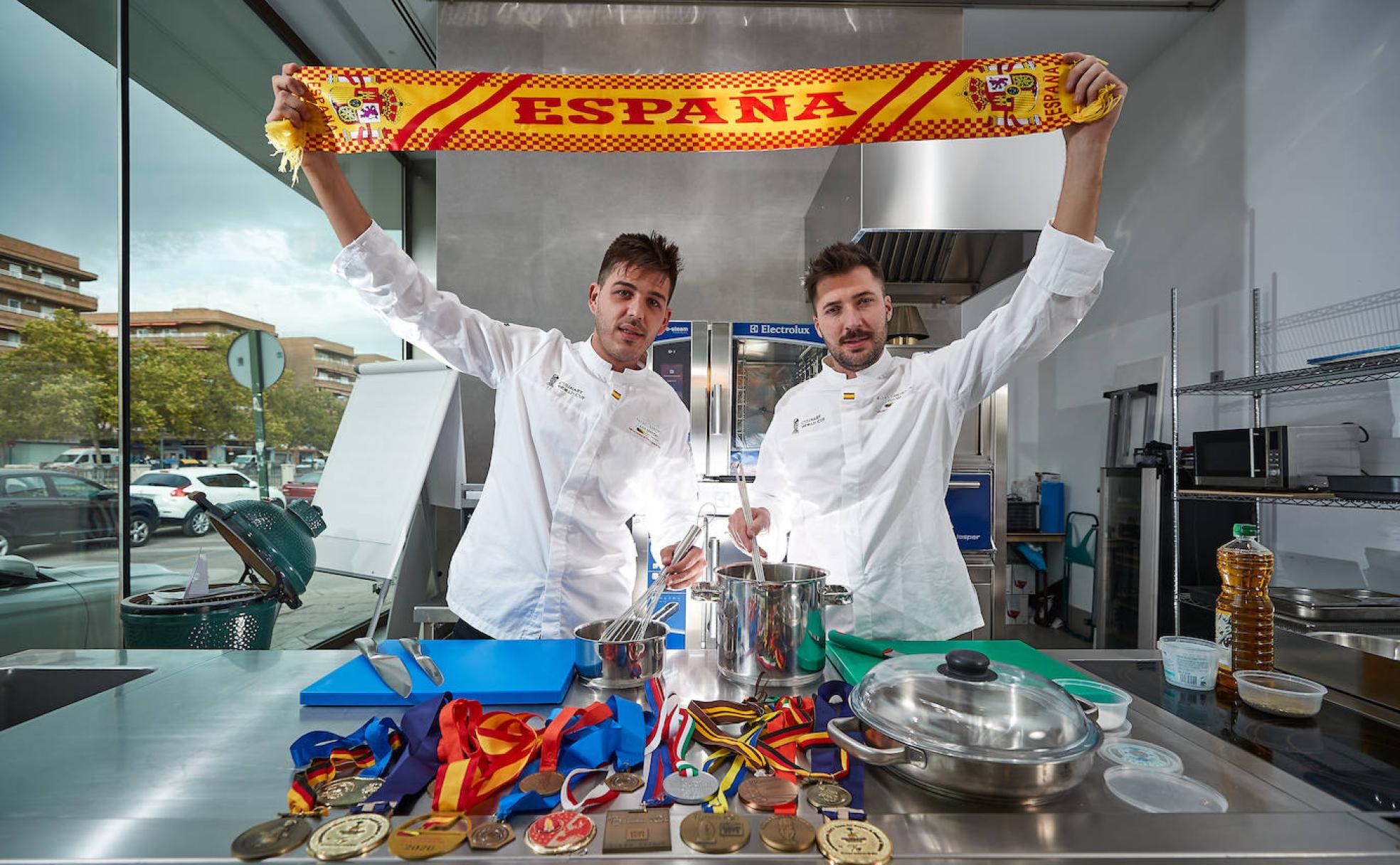 Los granadinos de la Selección Española de cocina profesional que son campeones de Europa