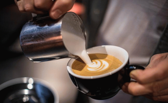 Proceso de Latte Art. 