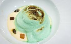 Soufflé de manzana verde