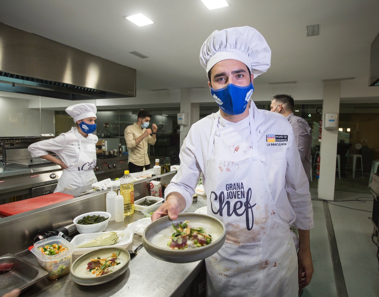 El concurso se celebró en las instalaciones de la Escuela La Inmaculada..
