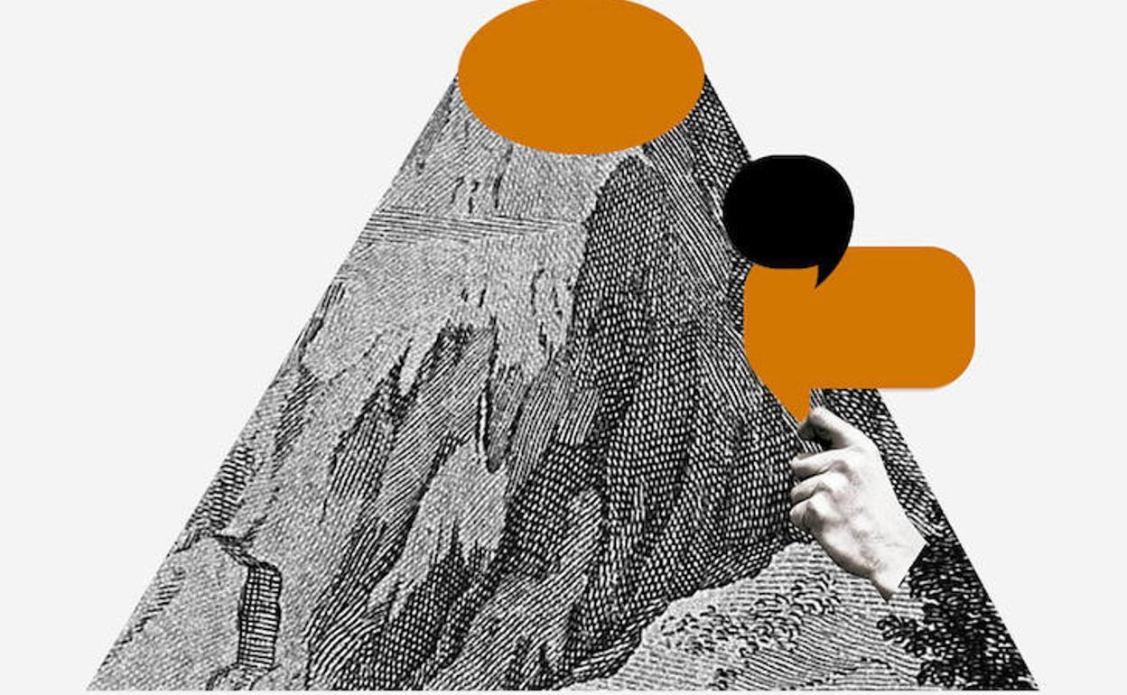 A los pies del volcán