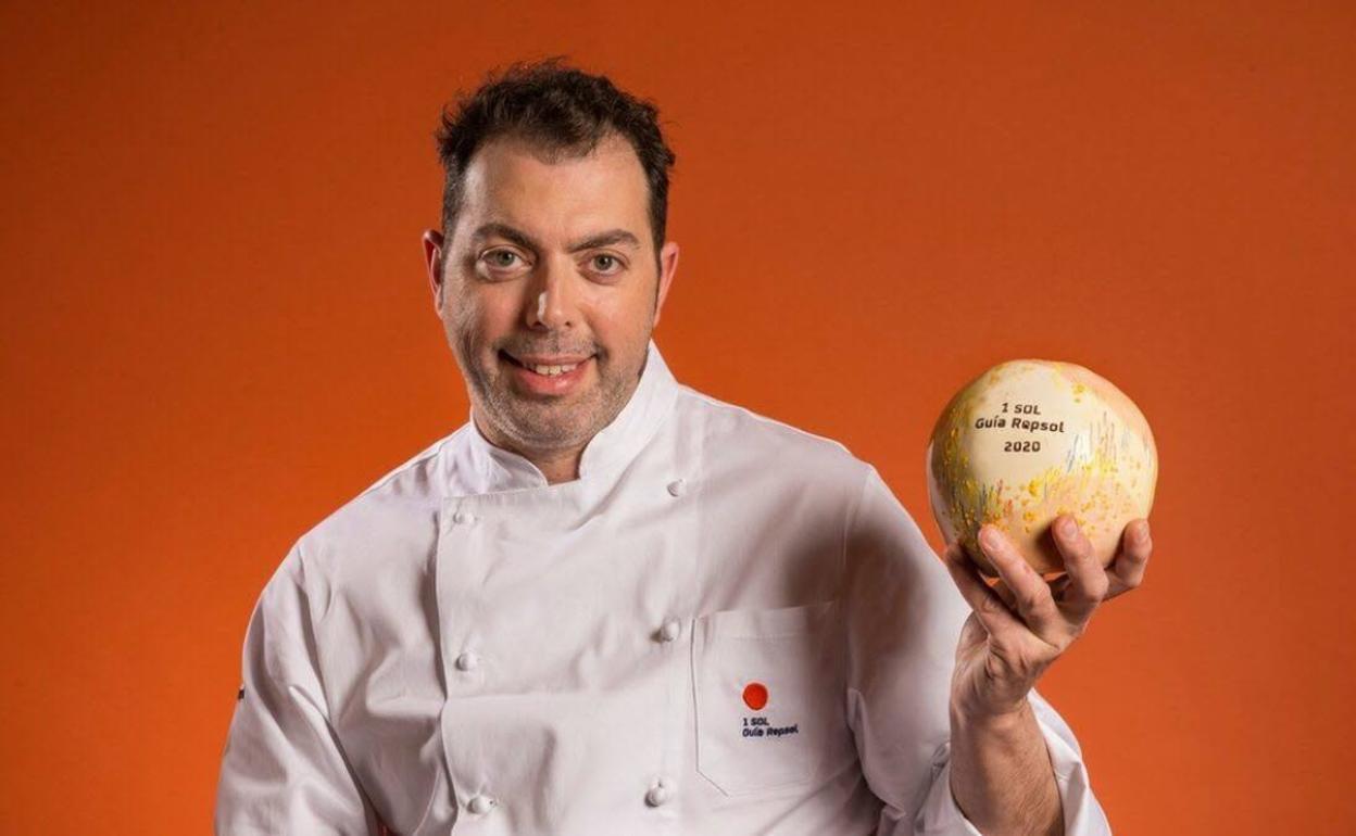 Javier Feixas, chef de Faralá,uno de los restaurantes granadinos recomendados en la Guía Michelin.
